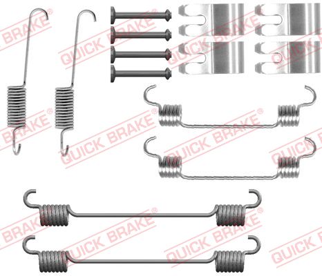 Quick Brake Rem montageset 105-0076