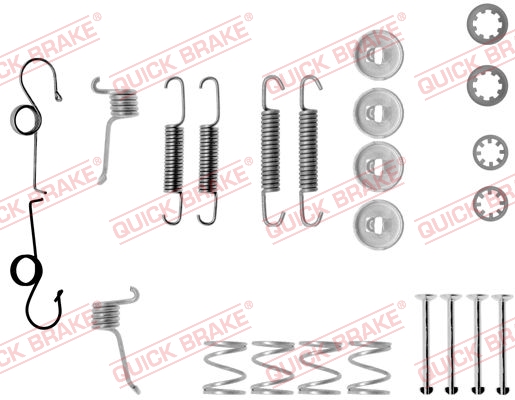 Quick Brake Rem montageset 105-0511