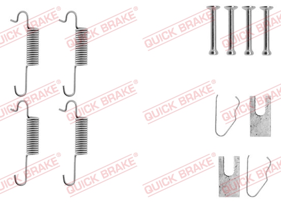 Quick Brake Rem montageset 105-0527