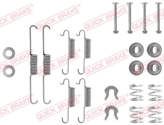 Quick Brake Rem montageset 105-0533