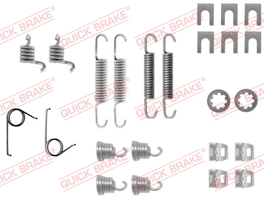 Quick Brake Rem montageset 105-0554