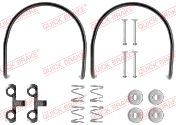 Quick Brake Rem montageset 105-0587