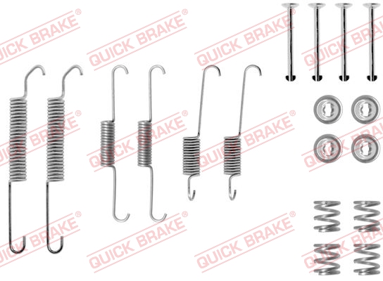 Quick Brake Rem montageset 105-0590