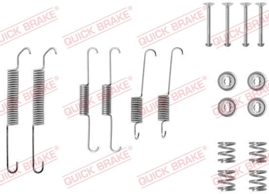 Quick Brake Rem montageset 105-0591
