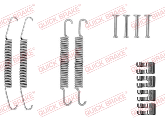 Quick Brake Rem montageset 105-0610