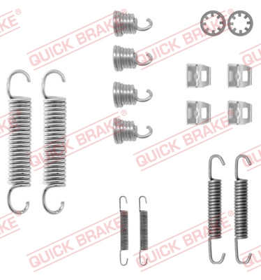 Quick Brake Rem montageset 105-0612