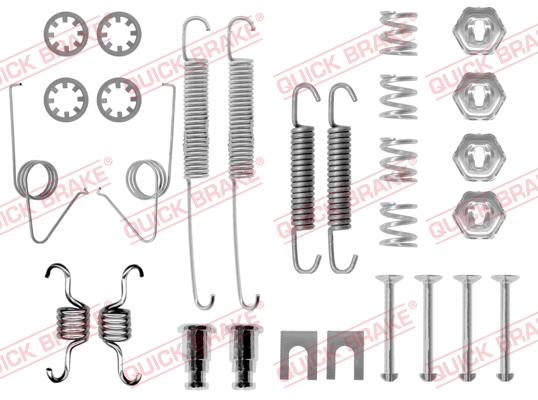 Quick Brake Rem montageset 105-0614