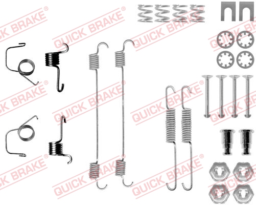 Quick Brake Rem montageset 105-0617