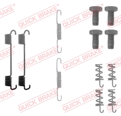Quick Brake Rem montageset 105-0622