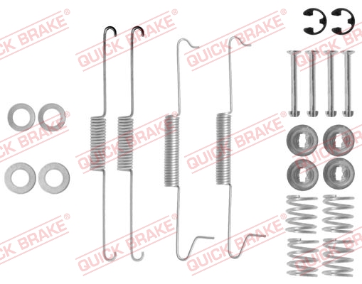 Quick Brake Rem montageset 105-0623