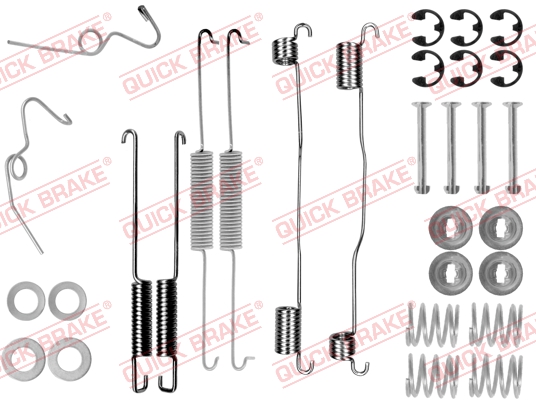 Quick Brake Rem montageset 105-0624