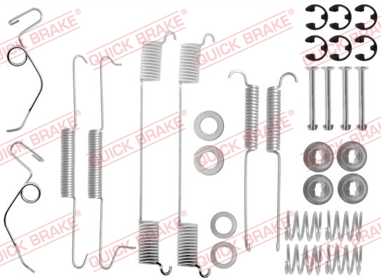 Quick Brake Rem montageset 105-0625