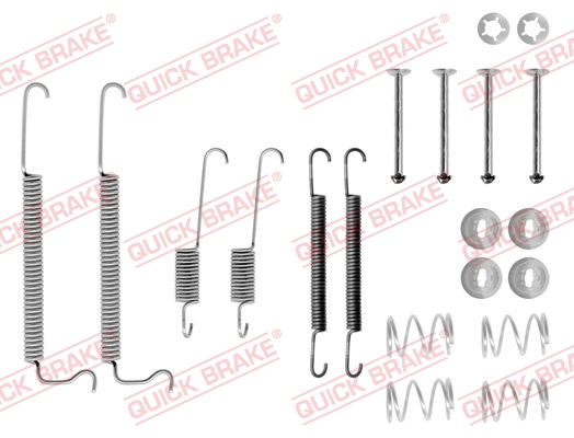Quick Brake Rem montageset 105-0629