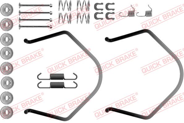 Quick Brake Rem montageset 105-0638