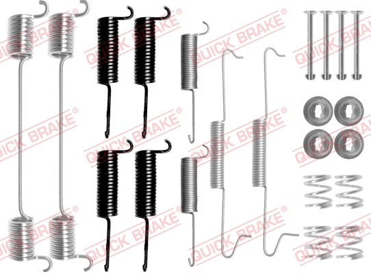 Quick Brake Rem montageset 105-0648