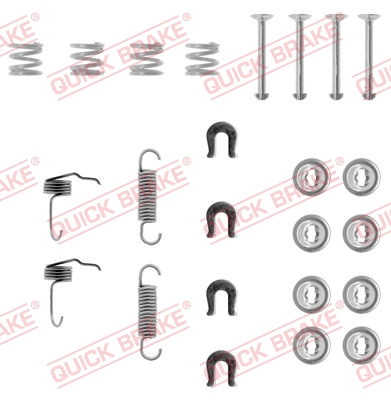 Quick Brake Rem montageset 105-0655