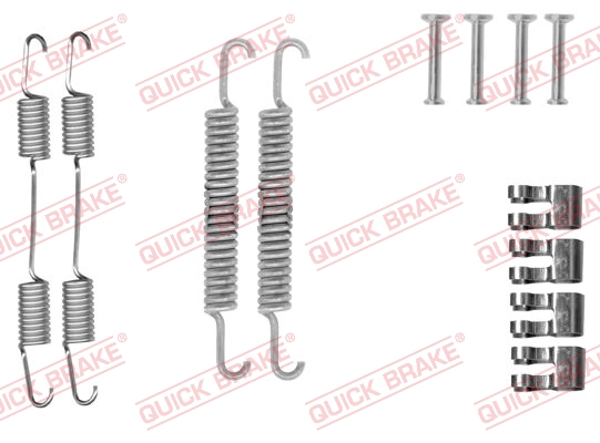 Quick Brake Rem montageset 105-0666