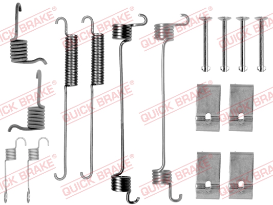 Quick Brake Rem montageset 105-0676