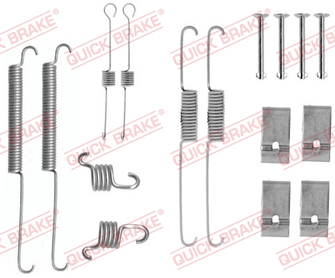 Quick Brake Rem montageset 105-0688