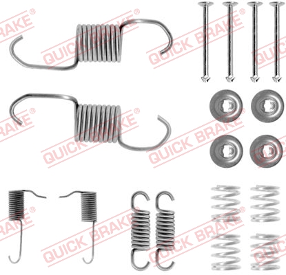 Quick Brake Rem montageset 105-0696