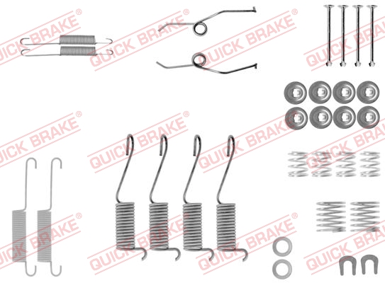 Quick Brake Rem montageset 105-0697