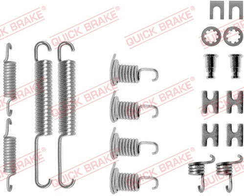 Quick Brake Rem montageset 105-0702R