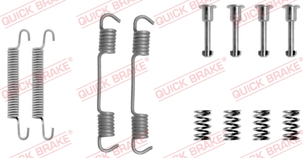 Quick Brake Rem montageset 105-0708