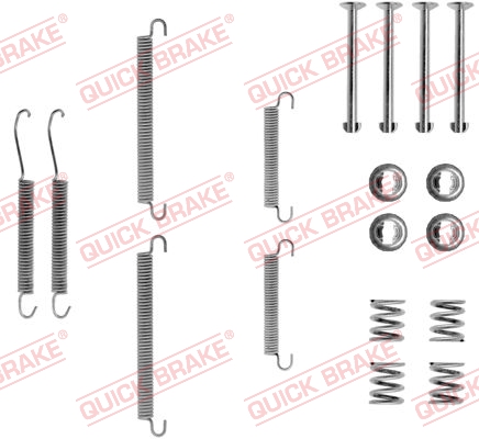 Quick Brake Rem montageset 105-0713