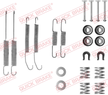 Quick Brake Rem montageset 105-0718