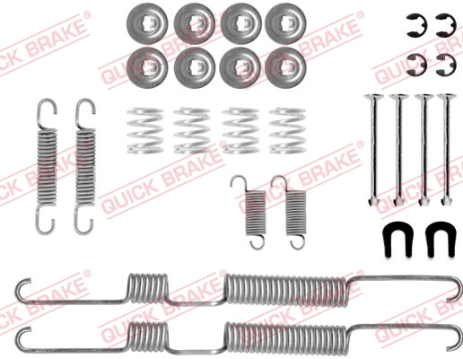 Quick Brake Rem montageset 105-0730