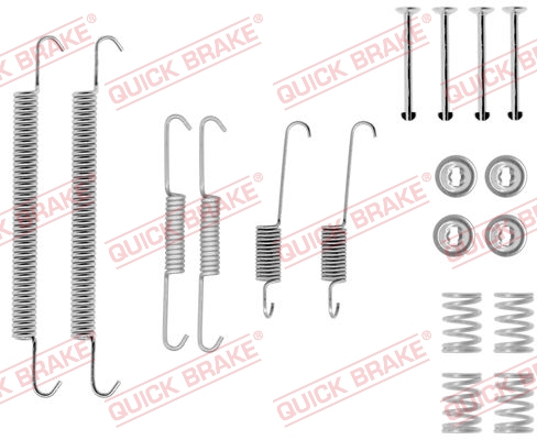 Quick Brake Rem montageset 105-0757