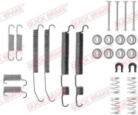 Quick Brake Rem montageset 105-0762