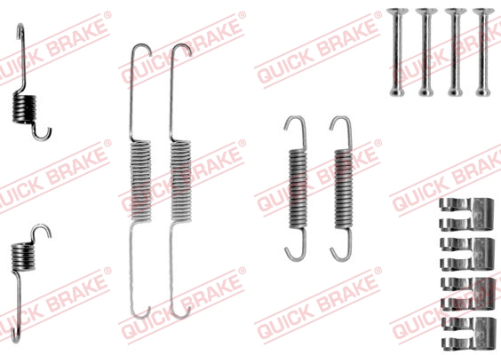 Quick Brake Rem montageset 105-0763