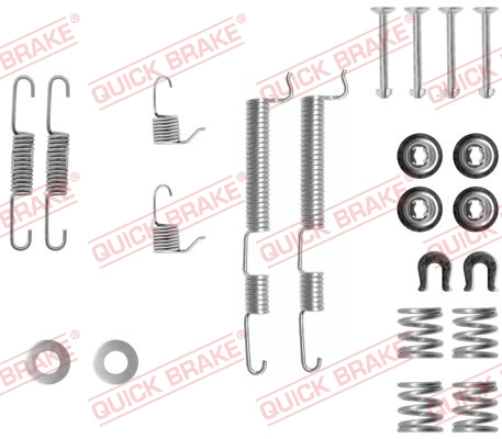 Quick Brake Rem montageset 105-0765