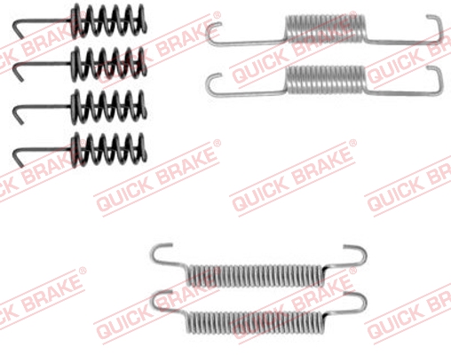 Quick Brake Rem montageset 105-0774