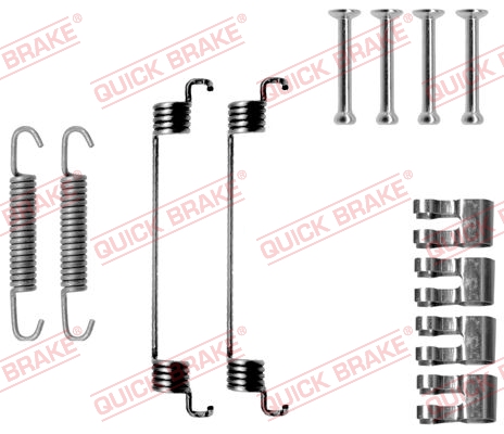 Quick Brake Rem montageset 105-0783