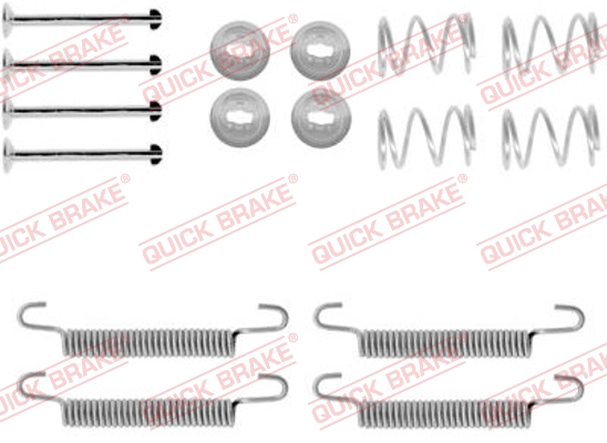 Quick Brake Rem montageset 105-0791