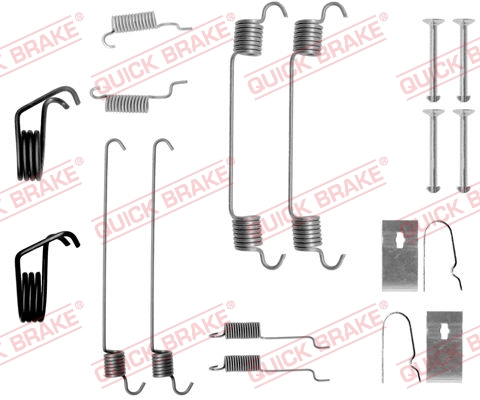 Quick Brake Rem montageset 105-0799