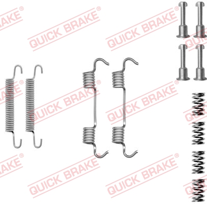 Quick Brake Rem montageset 105-0801