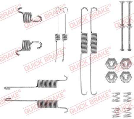 Quick Brake Rem montageset 105-0809