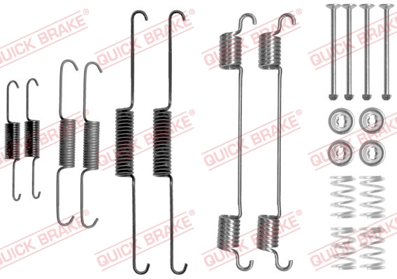 Quick Brake Rem montageset 105-0817