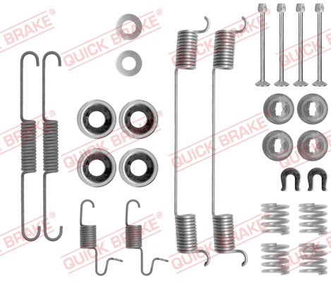 Quick Brake Rem montageset 105-0818