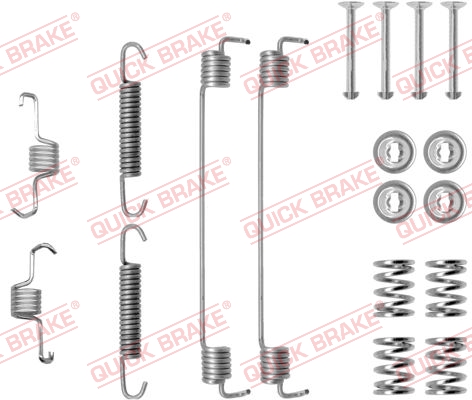 Quick Brake Rem montageset 105-0819