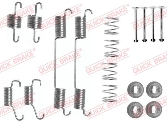 Quick Brake Rem montageset 105-0828