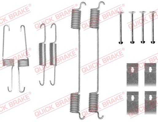 Quick Brake Rem montageset 105-0859