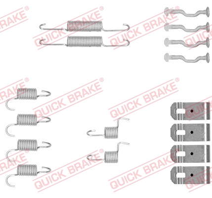 Quick Brake Rem montageset 105-0876