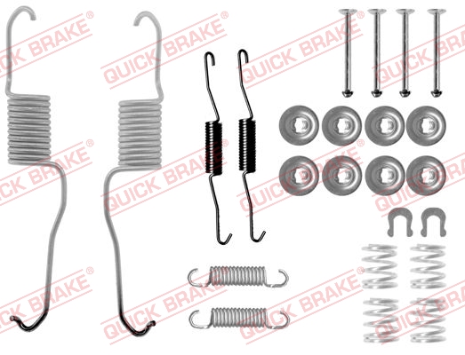 Quick Brake Rem montageset 105-0886