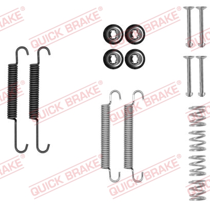 Quick Brake Rem montageset 105-0893