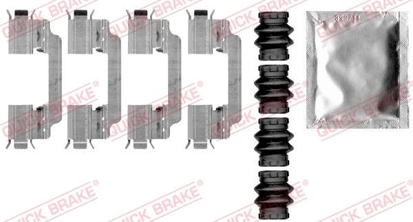 Quick Brake Rem montageset 109-0010
