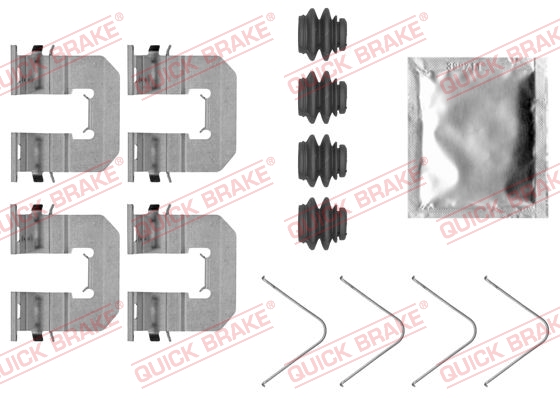 Quick Brake Rem montageset 109-0068